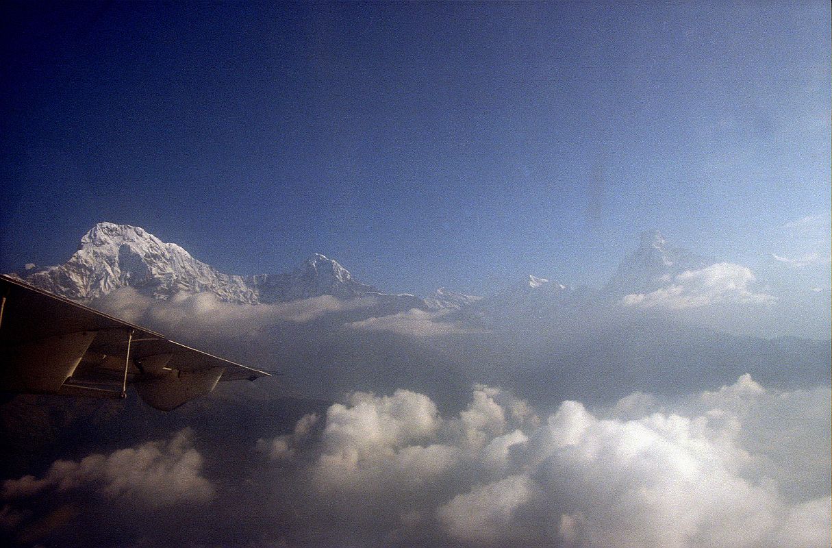 03 Pokhara Flight To Jomsom 01 Annapurna South, Hiunchuli, Gangapurna, Annapurna III, and Machapuchare
